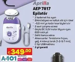 APRİLLA EPİLATÖR